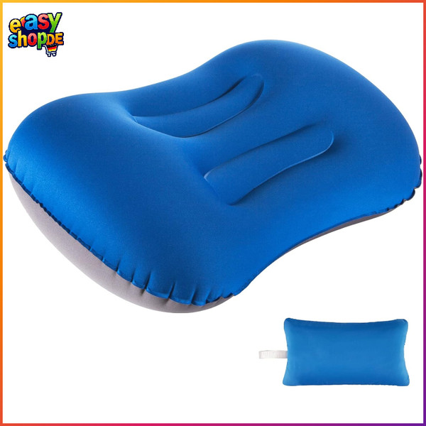 Aufblasbares Campingkissen Ultraleicht Kompakt Ergonomisch FüR Outdoor Reisen-image