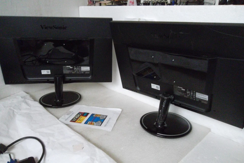 ViewSonic VX2757-MHD 27" Widescreen Monitor Speakers 1080p FHD 16:9 HDMI VS16327 - Image 3 of 4