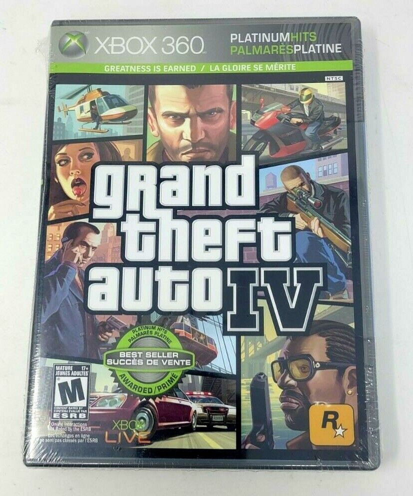 GTA (Grand Theft Auto) IV - Xbox 360 (SEMINOVO) - Interactive