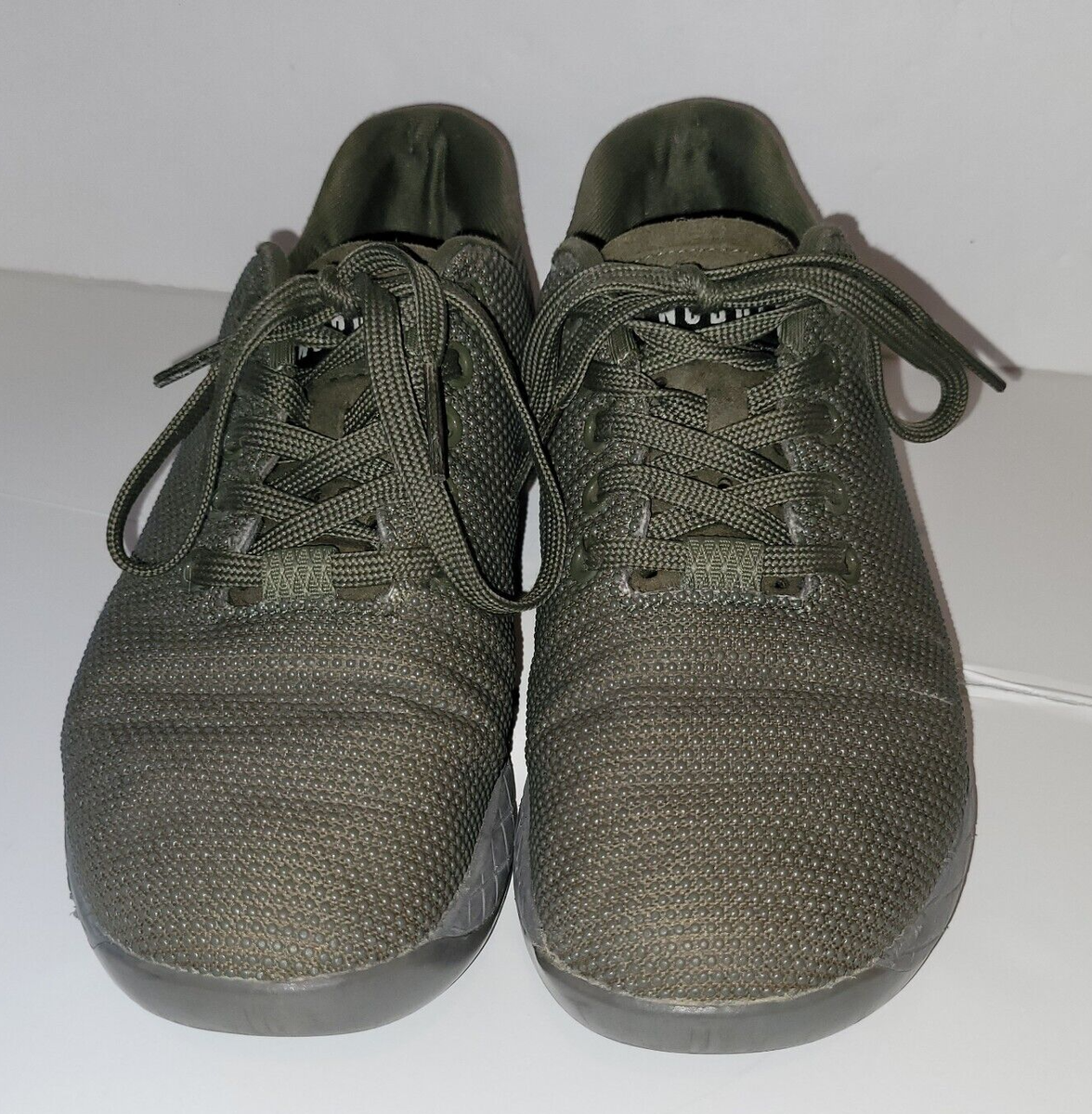 NOBULL Outwork Training Shoes Men\'s 12.5 OD Green‎ Grey Canvas Athletic Crossfit NOBULL Trainers - CrossFit Training Shoe - Fit at Midlife main image 2