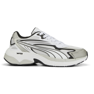 Puma Teveris Nitro Noughties Lace Up  Mens Black Sneakers Casual Shoes 38892010