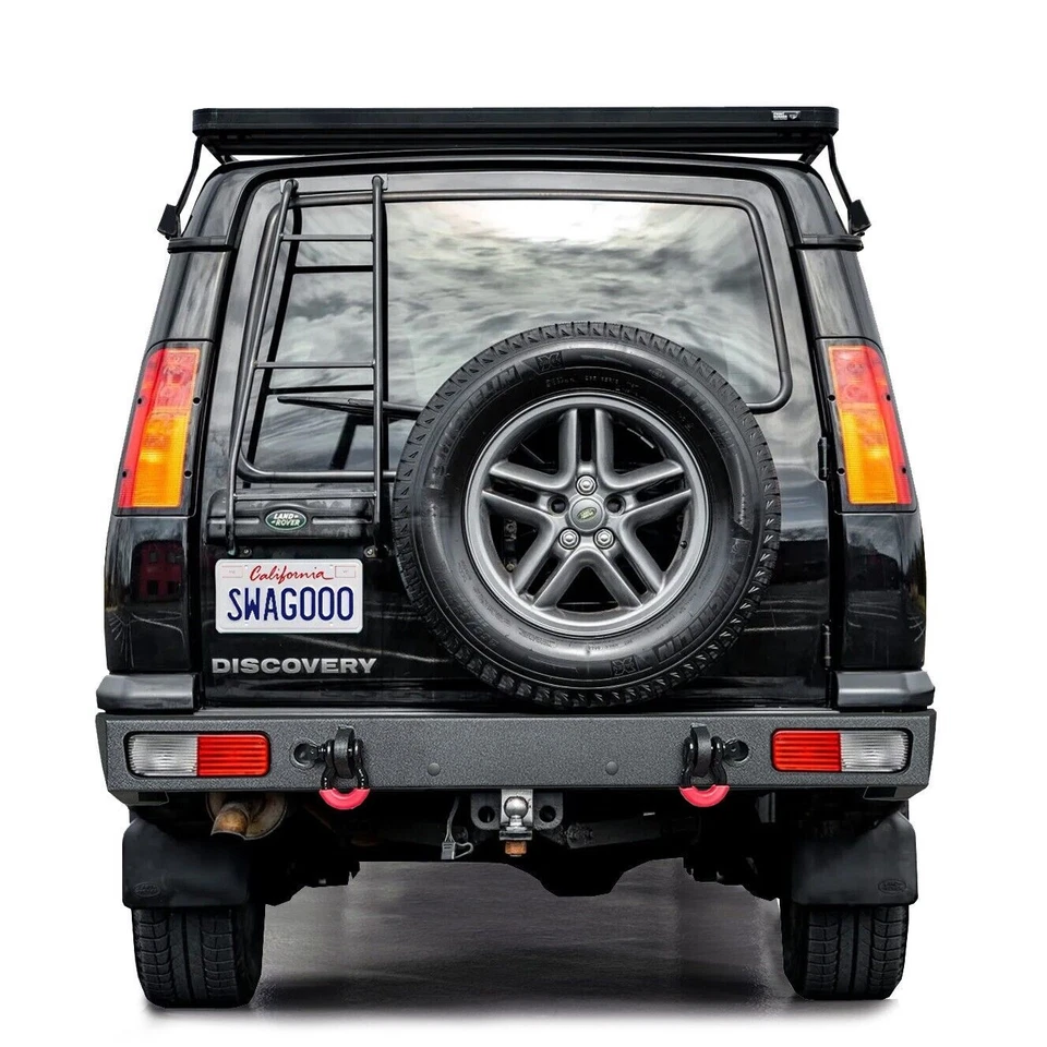 Vijay FIT 1999-2004 Land Rover Discovery II Rear Bumper with Lights and D-Rings Foto 4 de 4