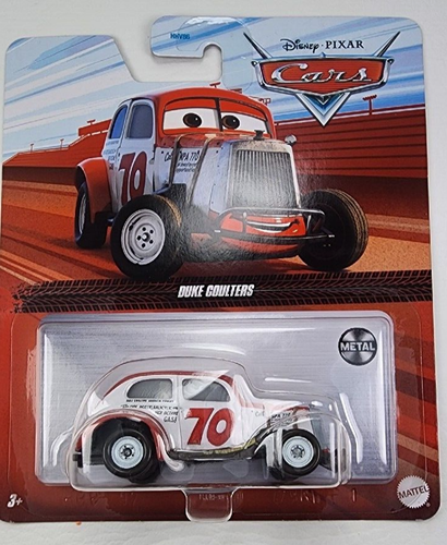 Disney Pixar Cars 2022 3 * Duke Coulters * Metal Cars escala 3 1:55 2022 sin abrir - Imagen 1 de 7