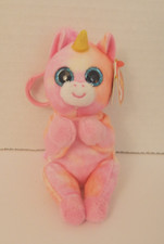 Ty * Beanie Bellies~'Skylar' The Unicorn * 2024 * w/Hang Tag & Backpack Clip