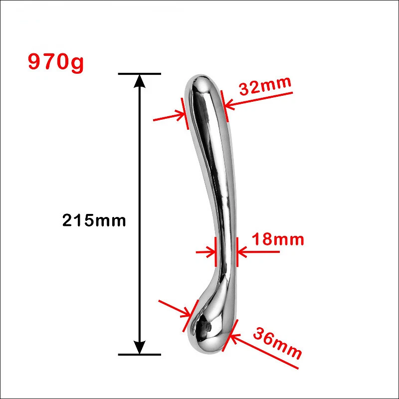 Stainless Steel Handheld Full Body Massager Wand Prostate Toy Stimulate Massage - image 4 of 4