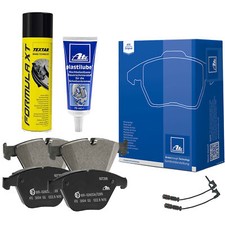 ATE Bremsbelagsatz + Plastilube + Bremsenreiniger + WK BMW 1er (E81) (E87) 3er (