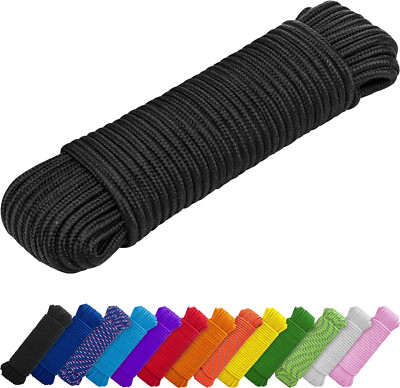 1000Lb Rope   1/4  & 3/8    90 FT | 150 FT   Strong All-Purpose Utility Rope   C