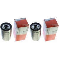 2X Mahle / Knecht KC 140 Kraftstofffilter Filter Fuel