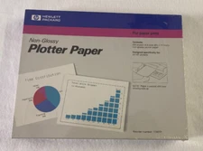 Hewlett Packard Non-Glossy Plotter Paper 250 Sheets #17801P  8 1/2" x 11"