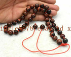 Pretty 8/10/12mm Multicolor Round Gemstone Beads Adjustable Necklace 20'' AAA+