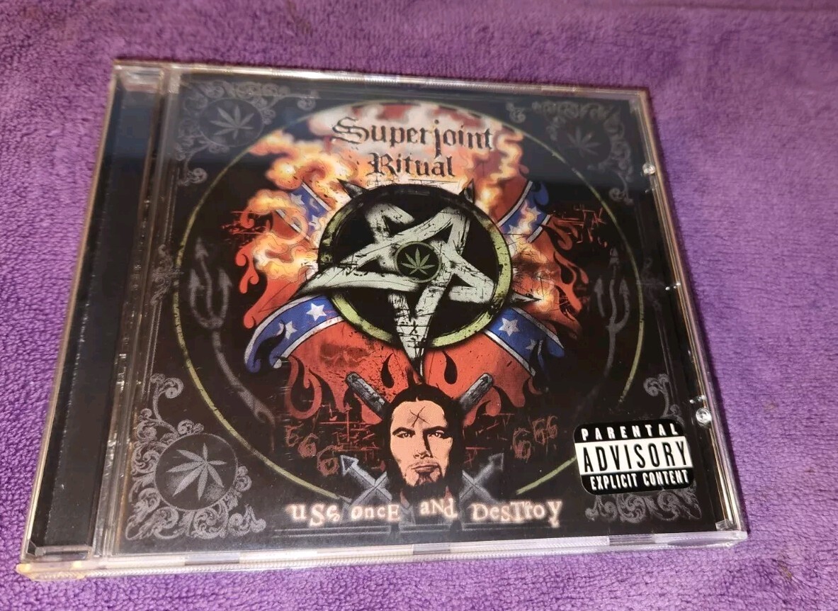 SUPERJOINT RITUAL cd USE ONCE AND DESTROY phil anselmo pantera | eBay