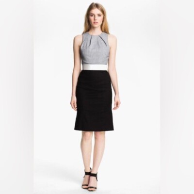 chinese dress ladies L'agence Women's Kazuko Laser Cut Midi Dress - Black