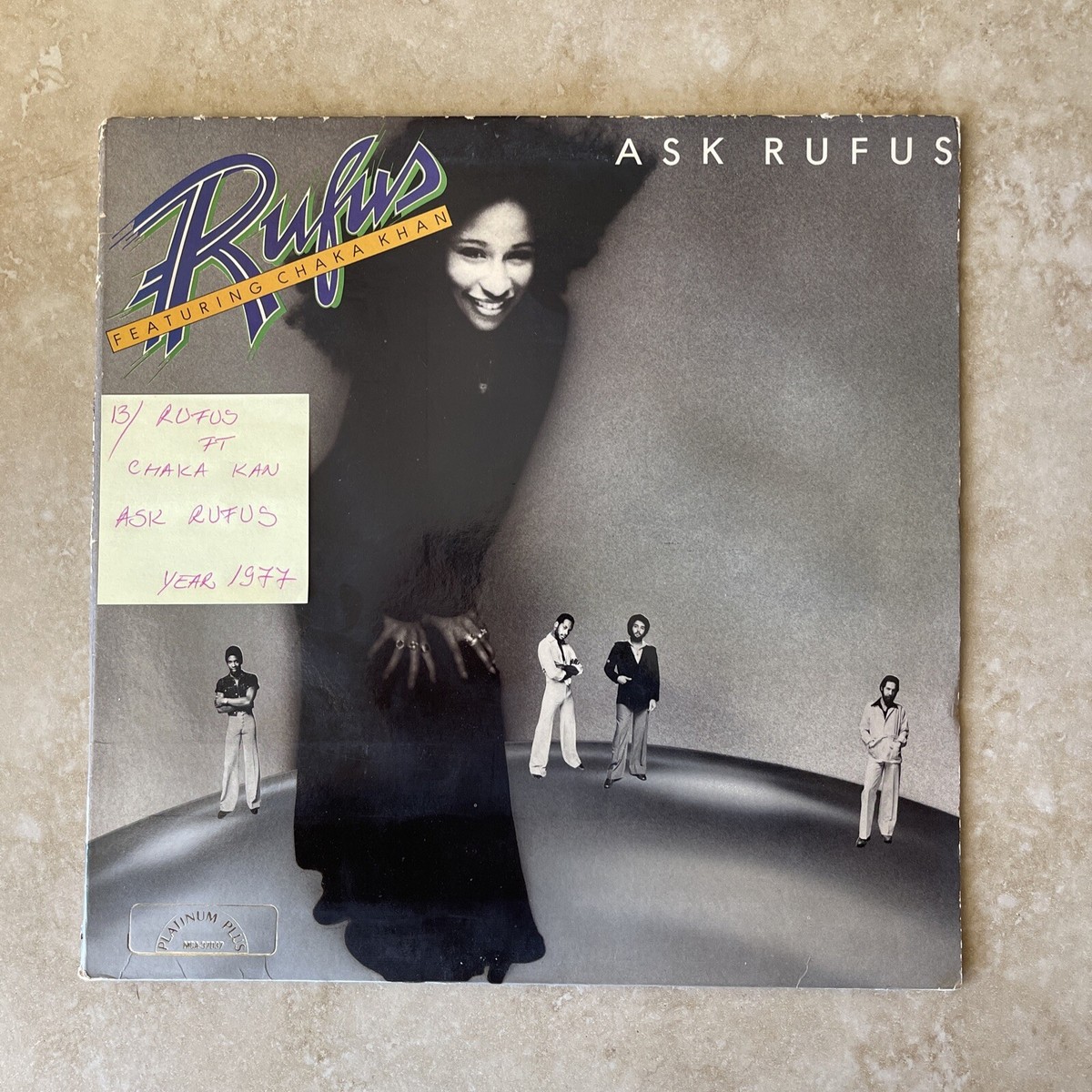 Rufus Featuring Chaka Khan Ask Rufus Platinum Plus MCA 37037 | eBay
