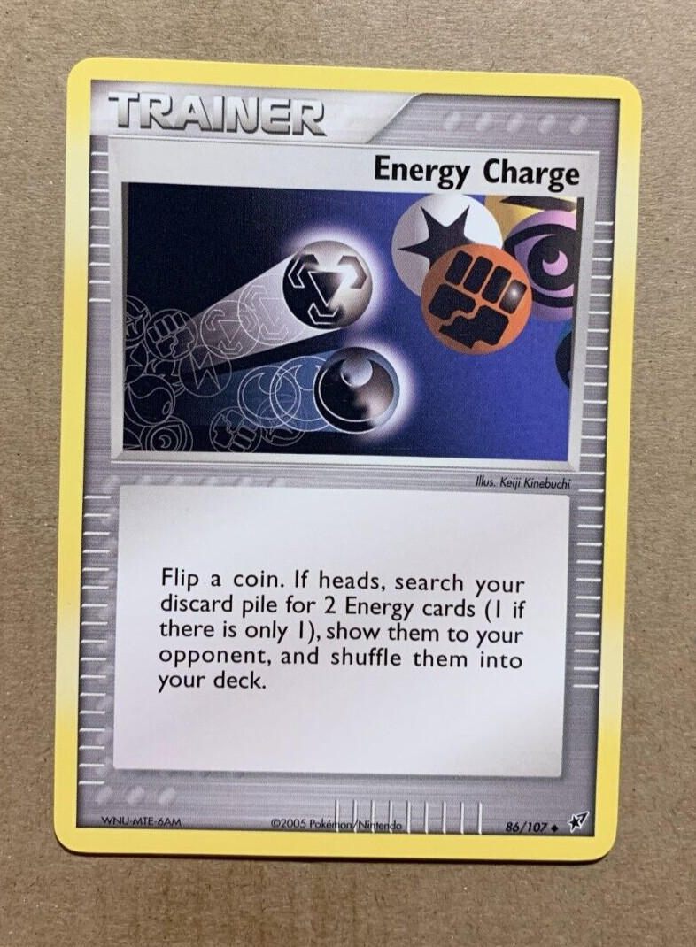 Energy Charge 86/107 EX Deoxys - Uncommon Pokemon Card - NM/Mint