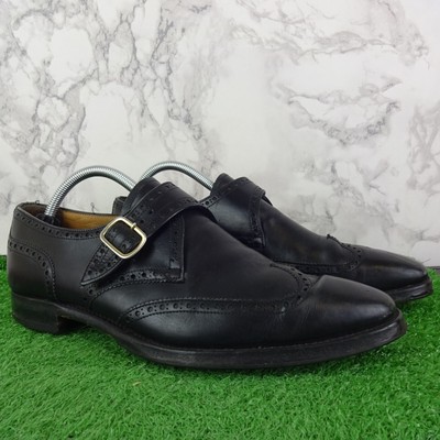 Joseph Cheaney Schuhe Größe 7 Herren schwarz Mönch Riemen Leder elegant Hochzeit Lisburn