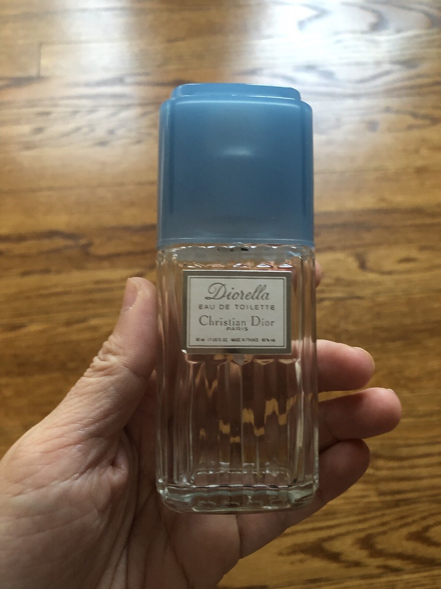 Christian Dior Diorella Empty Glass Perfume Bottle, fl oz