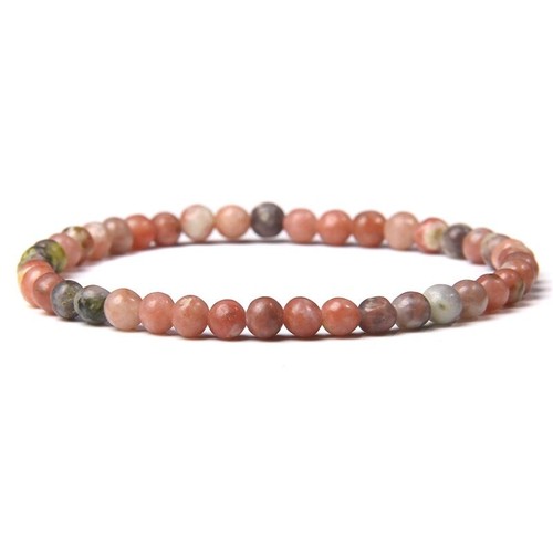 4Mm Stone Beads Energy Bracelet Natural Round Agates Onyx for Women Bracelets - Picture 8 of 168