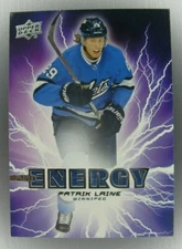 2019-20 Upper Deck Pure Energy insert Patrik Laine #23 Winnipeg Jets