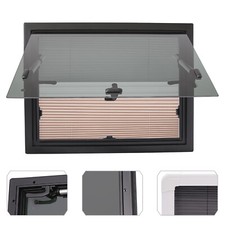 600x450mm RV Caravan Camper Van Push Out Window RV Window With Window Screen
