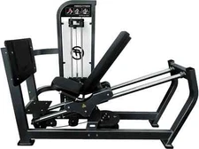 French Fitness FFB Black Seated Leg Press Sled / Calf Raise (New)