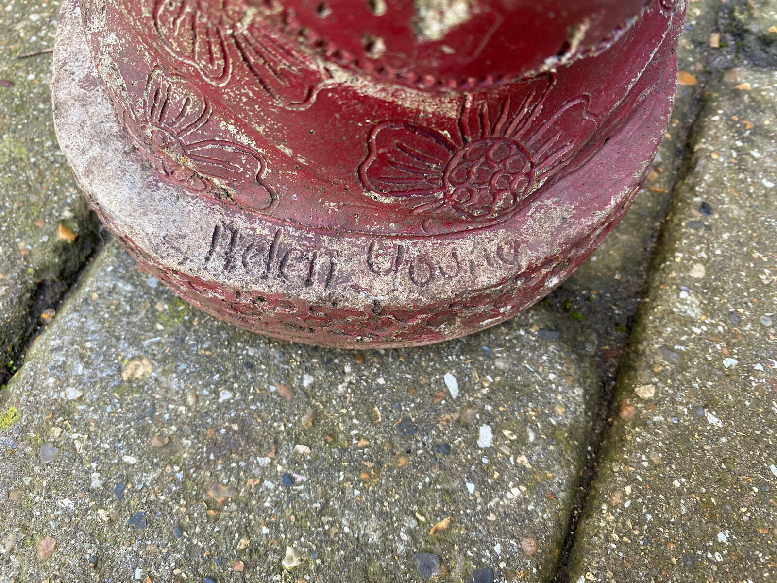 vintage helen young Stone Garden statues eBay