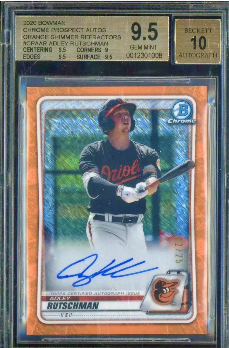 2020 Bowman - Chrome Prospects Autographs Adley Rutschman #CPA-AR