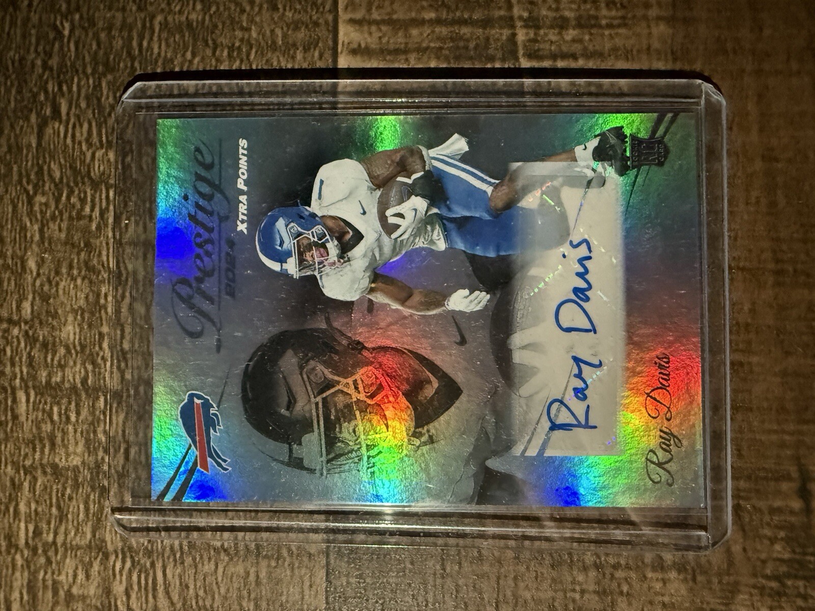 Ray Davis 2024 Prestige Xtra points silver Auto rookie #387