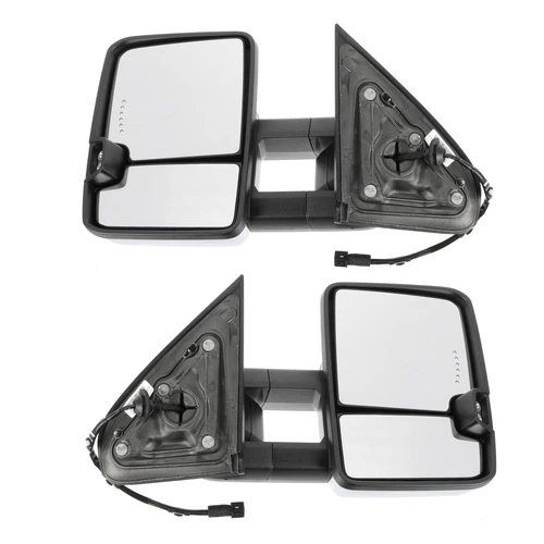 OEM NEW GENUINE 2014-2019 Sierra Silverado Trailer Towing Mirrors Set 23372181