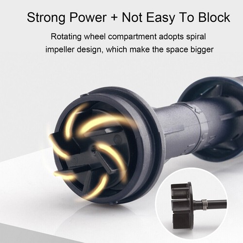 Electric Gravel Vacuum Cleaner Pump Aquarium Fish Tank Water Change Siphon Tools - Picture 5 of 12