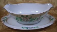 VIRGINIA Gravy Boat w Attached Underplate by REGAL (Japan) Excellent Condition