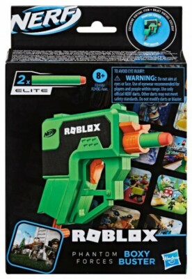 Nerf Roblox Phantom Forces: Boxy Buster Dart Blaster Toy | eBay