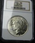 1922 Peace Dollar Silver ---- NGC MS-64 Coin ---- #043C