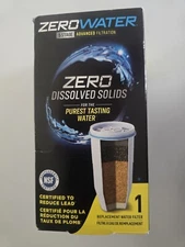 ZeroWater Replacement Filters BPA-Free Replacement Water Filter for Zero SINGLE
