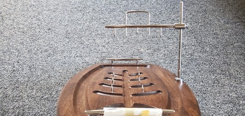 **Neu im Karton** Vintage Mid Century Goodwood Craving Board Made In Japan Nussbaumholz - Bild 7 von 16