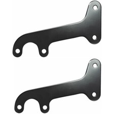 2pcs Black Tail Light Brackets For Ford 1953-1956 F100 Pickup Truck W 2pcs Black Tail Light Brackets For Ford 1953-1956 F100 Pickup Truck W