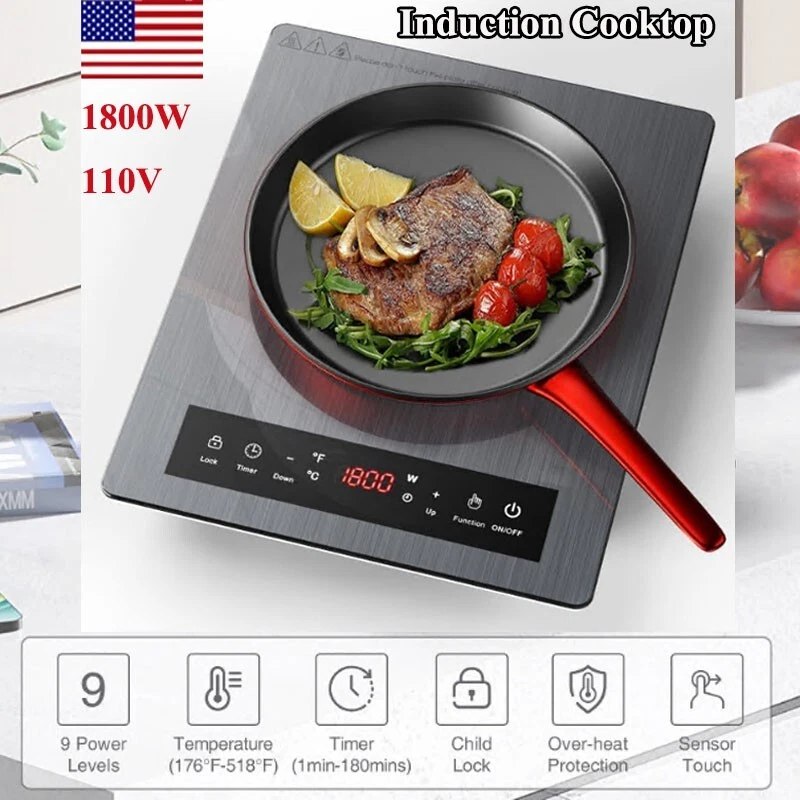 Easy Cook Hot Plate Infrared Cooktop With Feather Touch, 49 OFF