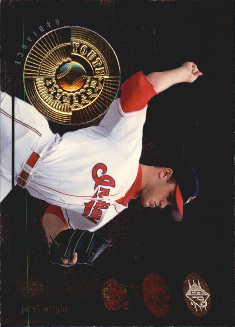 1998 SPx Finite Radiance Indians Baseball Card #5 Jaret Wright YM /2500