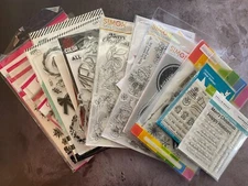 05 Christmas Theme Stamps Stencils Dies Various Manufacturers