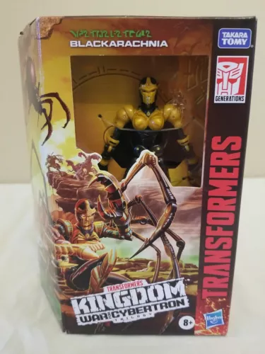 BLACKARACHNIA Transformers War for Cybertron Trilogy Kingdom Deluxe 2020 HASBRO