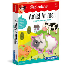 Sapientino Puzzle Amici Animali Gioco Didattico Educativo per Bambini Clementoni