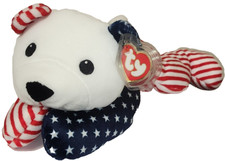 Ty Pillow Pals - SPARKLER the Bear (14 Inch) NEW MWMTs Plush Stuffed Animal Toy