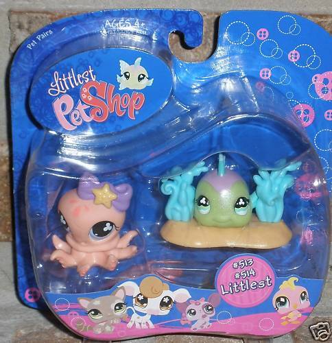 Littlest Pet Shop PASTEL OCTOPUS & JADE FISH 513 514 | eBay Littlest Pet Shop PASTEL OCTOPUS & JADE FISH 513 514 | eBay