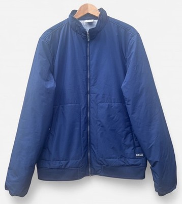 Diesel Bomberjacke Herren blau durchgehender Reißverschluss - XL