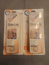 2 Pack Mommy's Helper Bi-Fold Closet Door Slide-Lok Child Safety Lock 70302-2