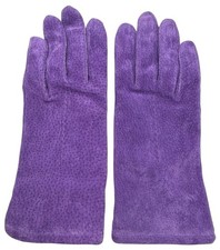 Vintage Fownes Royal Purple Genuine Leather S...
