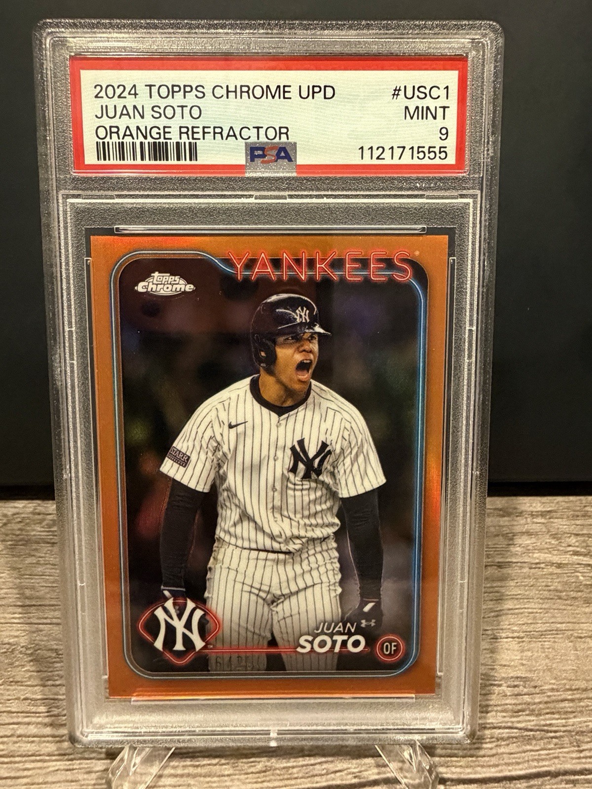 2024 Topps Chrome Update Series - Juan Soto #USC1 Orange Refractor /25