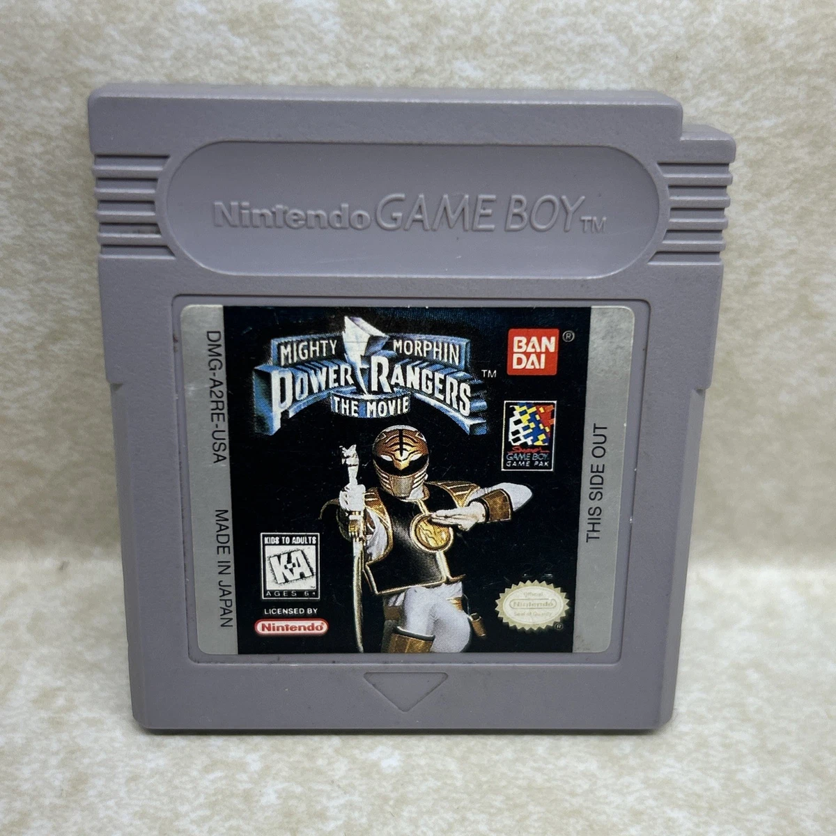 Mighty Morphin Power Rangers: The Movie Nintendo Video Games for