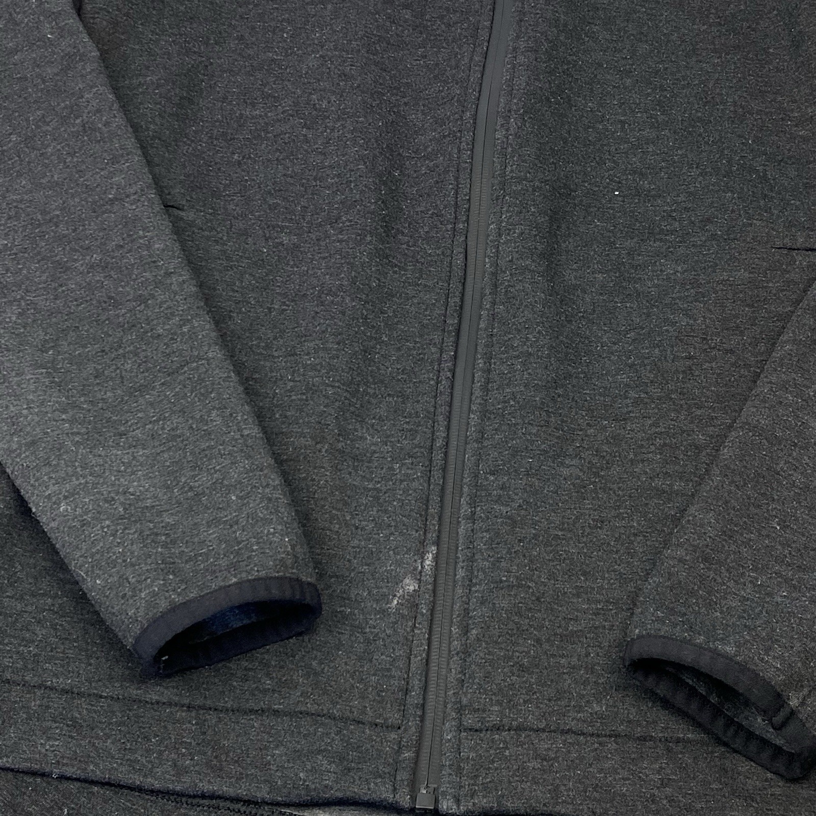 Champion Womans S Small Solid Dark Gray Full Zip … - image 5