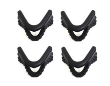 4 Pcs Nose Pads For Oakley M Frame Sweep/Strike/Hybrid/Heater Razor Blade Black