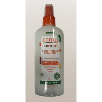 Cantu Care for Kids Conditioning Detangler, 6 Fl Oz (Packaging May Vary)